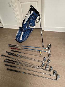 U.S. Kids Golf Club Set with Stand Bag