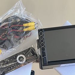 Double Din Car Radio W/Harness