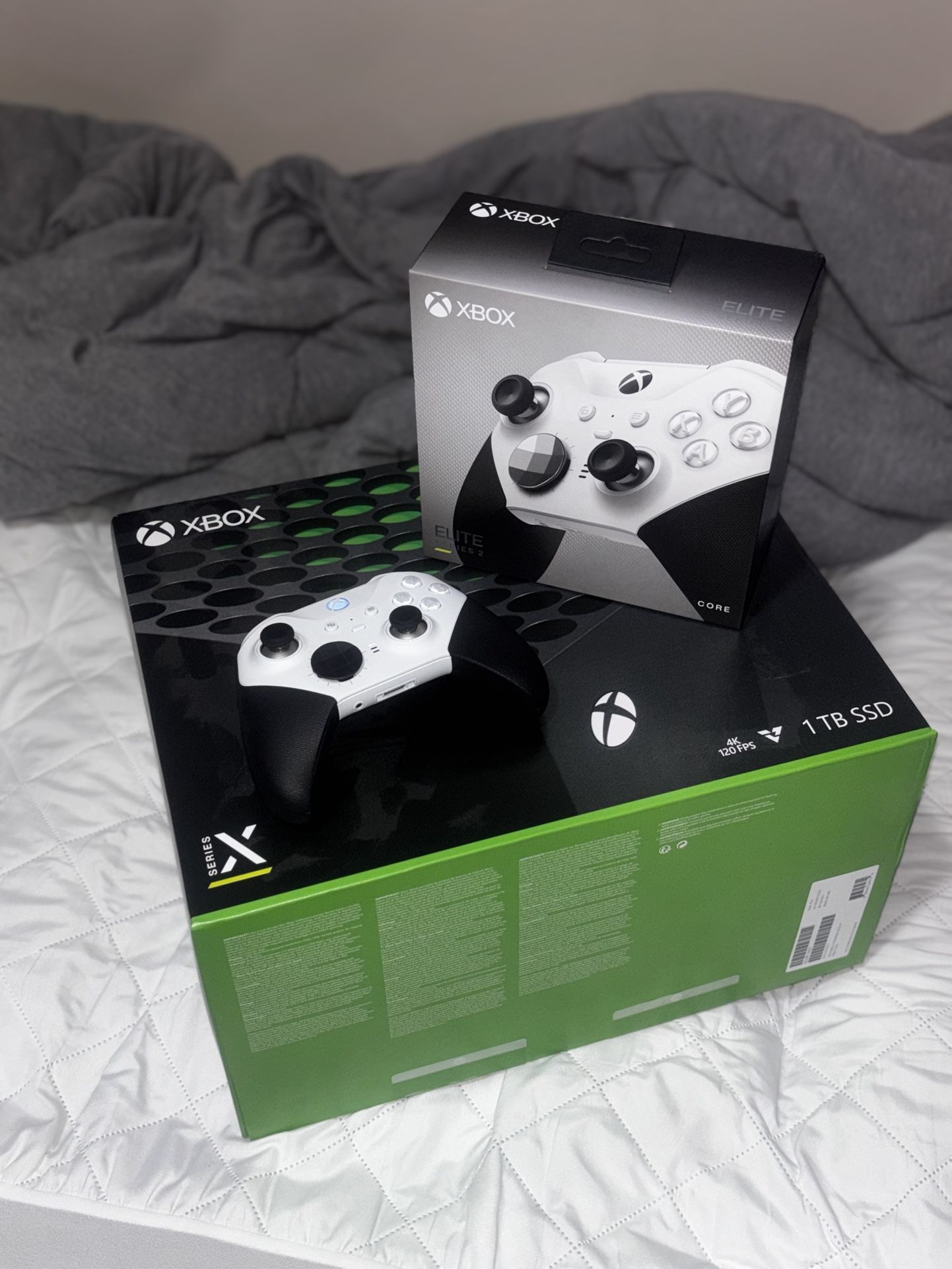 Xbox Series X Console | Series 2 Elite Controller | Turtle Beach Stealth 500 Headset