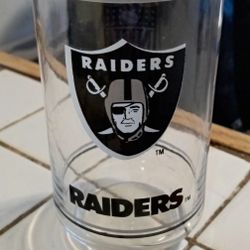 RAIDERS GLASSWARE 