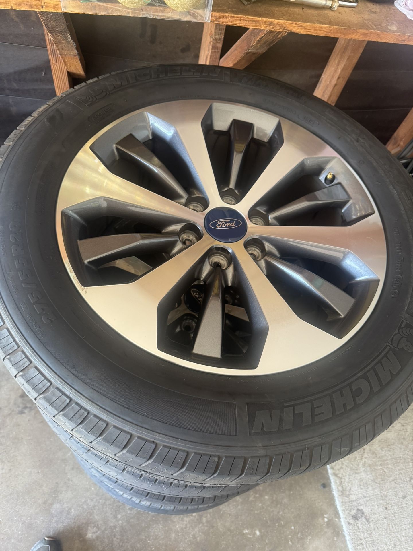 Ford Wheels 20 Inch With Tires And Sensors