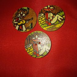 Free Vintage Mexican Buttons Brand New Old Stock
