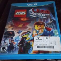 LEGO The Movie Wii U Replacement Video Game Case With Booklet 