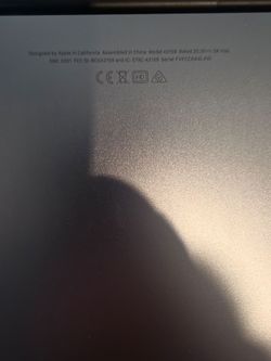 Mac book and Projector