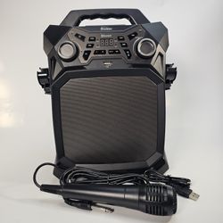 KARAOKE MACHINE STARION KS350-B PORTABLE BLUETOOTH  - BLACK NIB