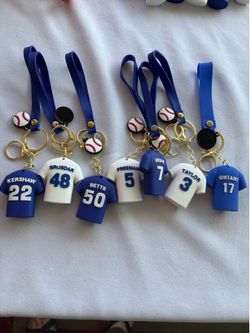 Dodger keychain bundle as pictured