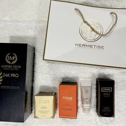 ALL NEW ✨ Luxury 24K Gold Spa Bundle (LED Therapy Device + High-end spa products)