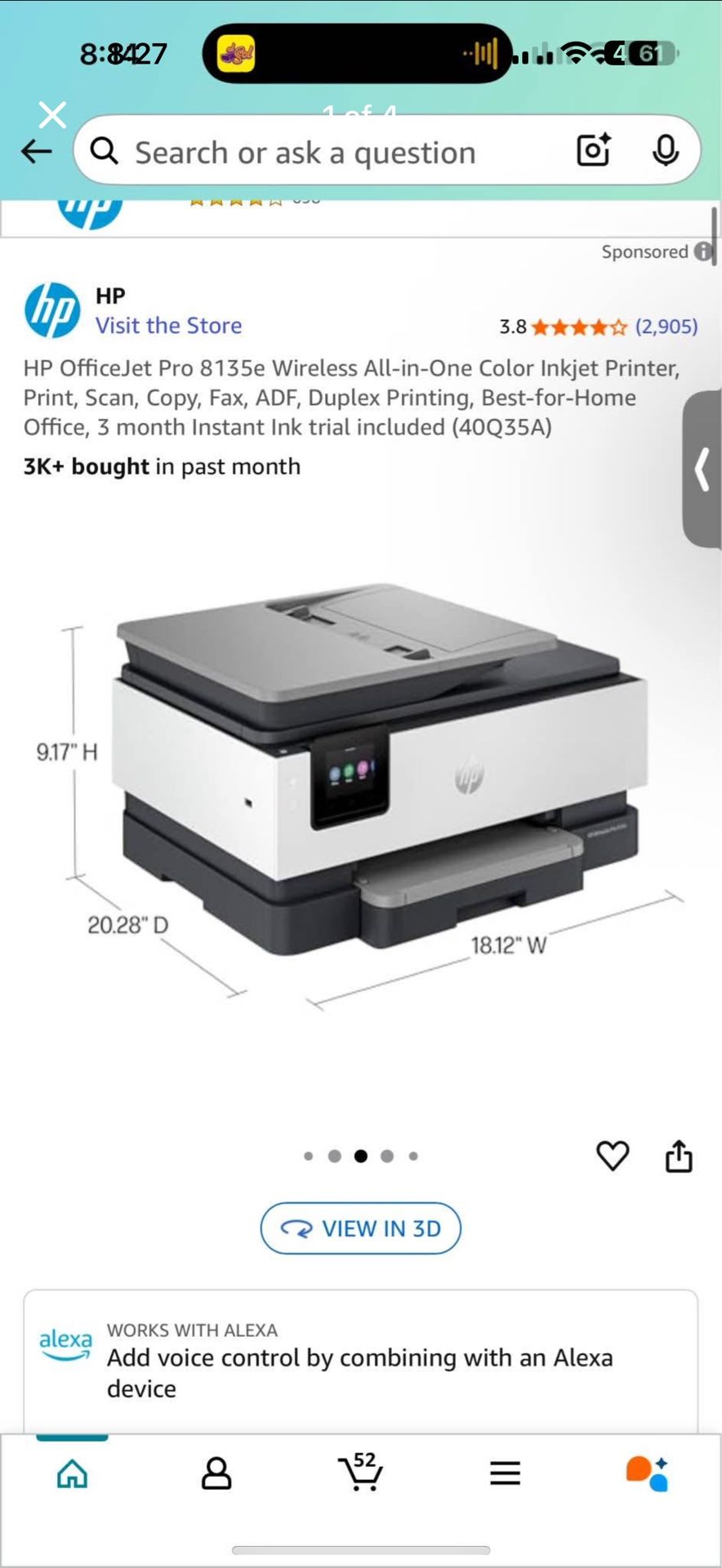 Printer Hp Officejet Pro 8135e