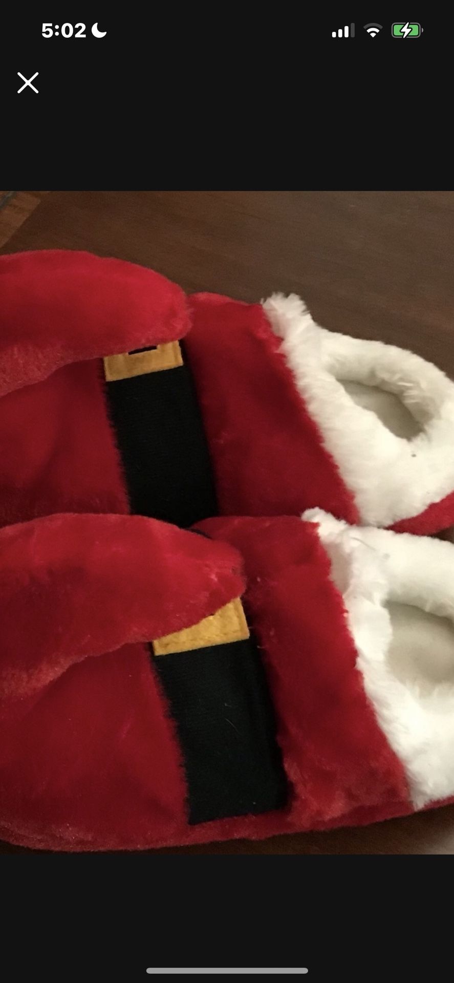 Cute Santa slippers