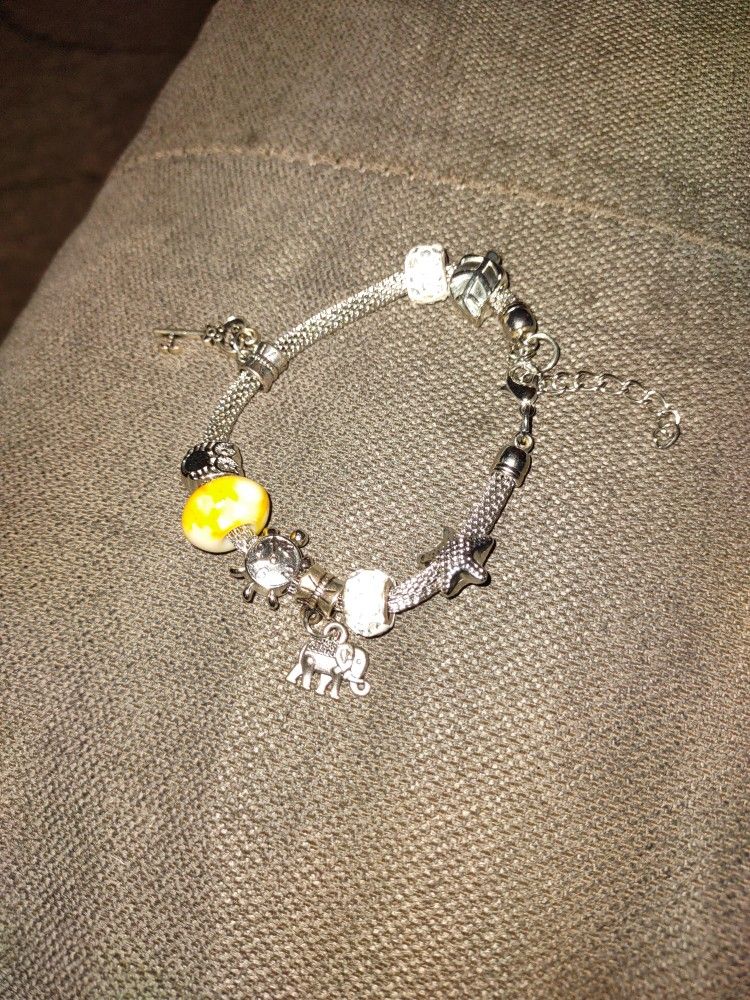 Bracelets With Charms Like New ..$5 Each