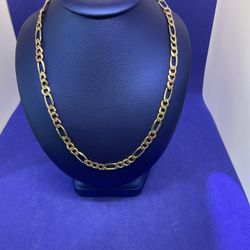 14KT Gold Figaro Chain 