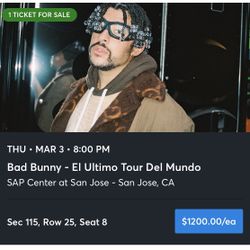 Bad Bunny Tickets 