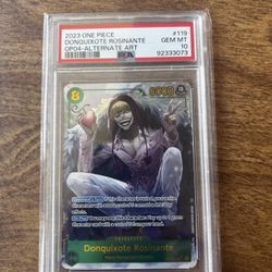 Psa 10 Donquixote Rosinante Alt Art Sec 