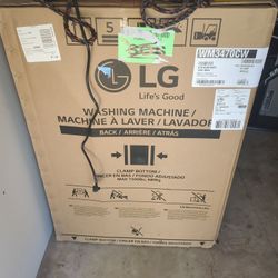 New In Box LG Washing Machine Wm3470cw