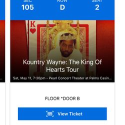 Country Wayne Tickets Two Seats