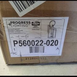 Progress Lighting gibbes street 21.75" Outdoor Wall sconce light fixture in antique bronze