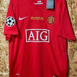 Ronaldo Manchester United 2008 Jersey Size M