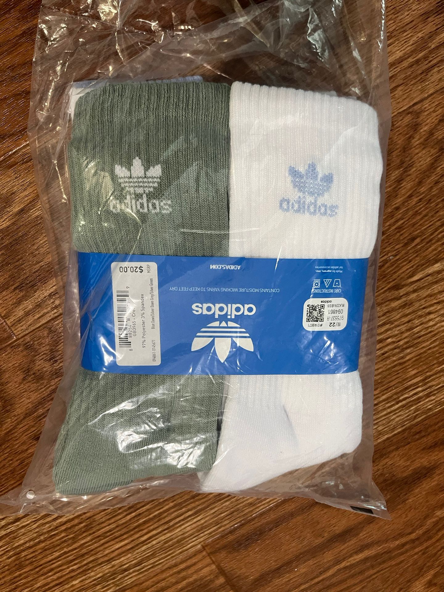 Men’s Adidas Crew Sock Pack