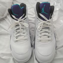 JORDAN 5 GRAPES ( SIZE 12)