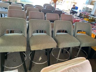 26” swivel counter stools set of 4