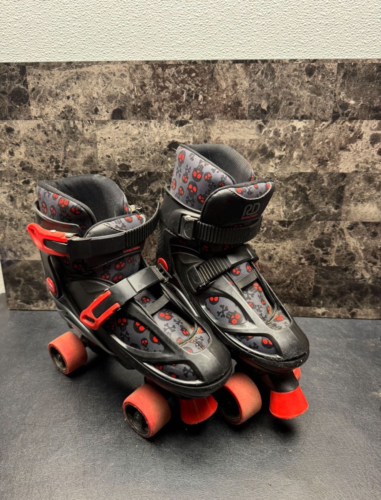 Roller Derry Caspian Kids Skates - Black (3-6)