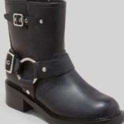 Brand New!!! Universal Thread Women's Shoes Universal Thread Black Connor Ankle Boots Size 9
