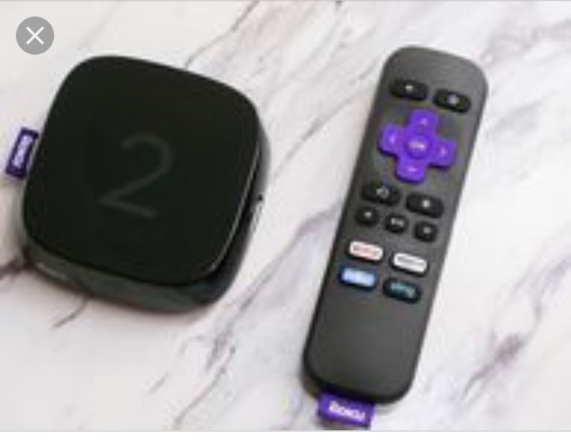Roku 2 tv and Remote