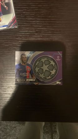Ousmane Dembele TOPPS soccer Card