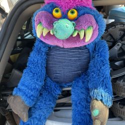 1984 My Pet Monster Plush Toy Original