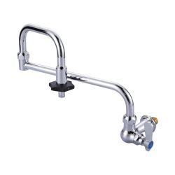 Single Handle Wall Mount Kitchen Faucet and Double Joint Swing Arms