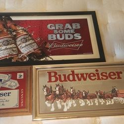 Budweiser Mirrors 