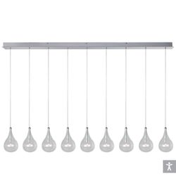 ET2 Larmes 9-Light Crystal Pendant Chandelier