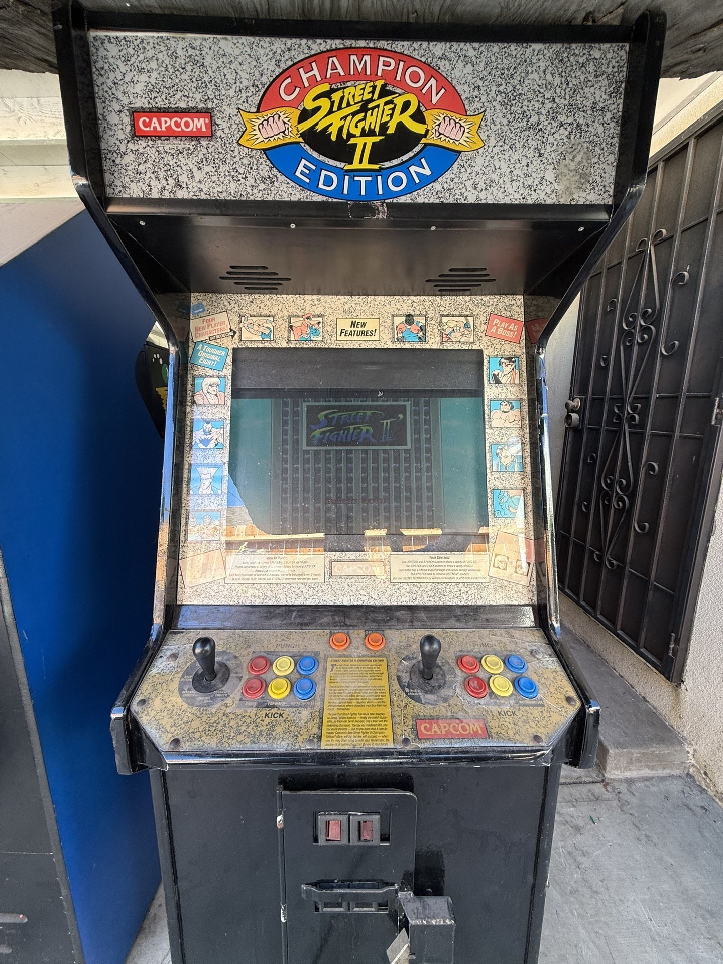 Street Fighter 2 Arcade Video Game