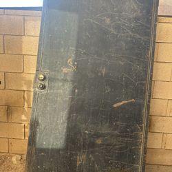 Metal Door For A Gate