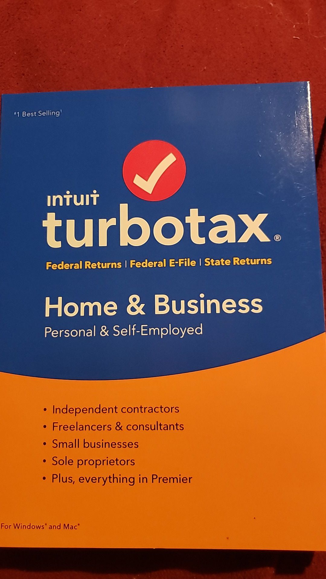 Turbotax 2018 home and business