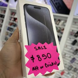 Iphone 15 Pro Max Att&t - Cricket 