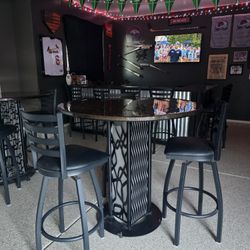 2 High Top Bar Tables