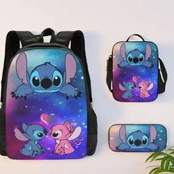 Lilo&Stich  3 Piece Backpack Set