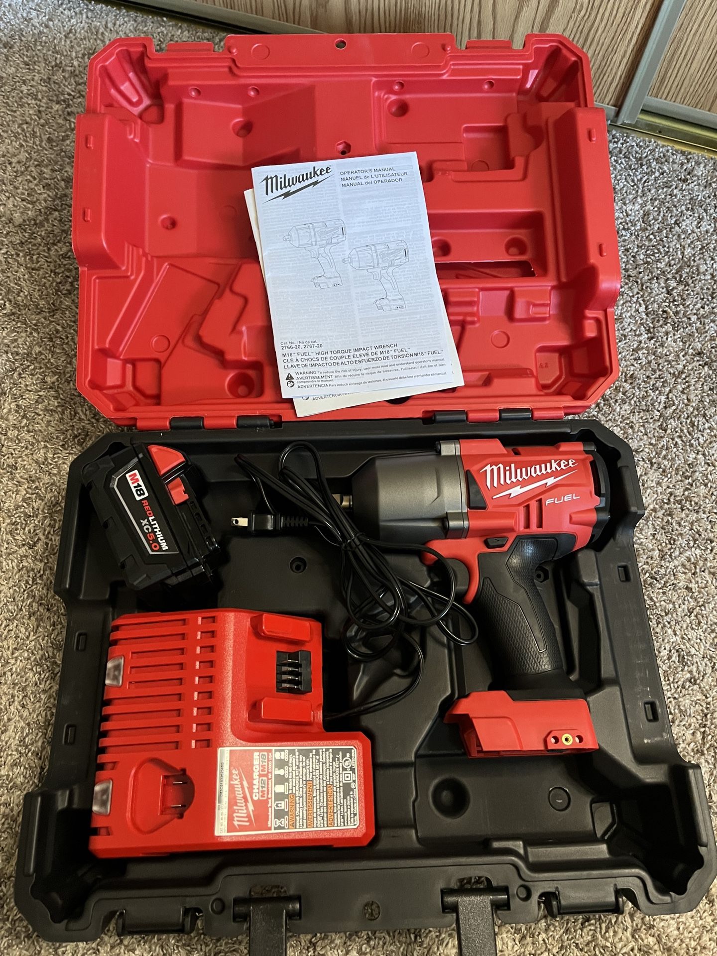 Milwaukee M18 High Impact 1/2 In Driver