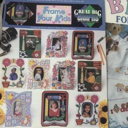 Cross Stitch & Needlepoint Books - Vintage