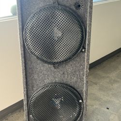 15” Woofer Speaker Box