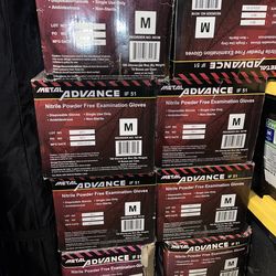 Nitrile powder free gloves ( black)