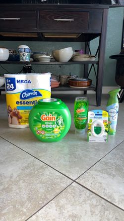 Gain Flings, Charmin, Febreze