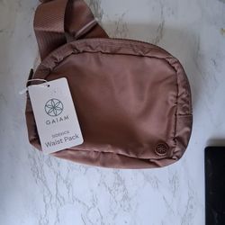 GAIAM  Brown Fanny Pack