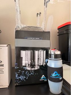 Alexapure Water Filter with Stand and 3 Filters