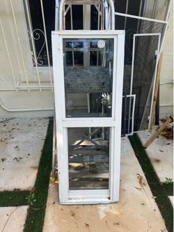 Impact windows 18 3/4 x 50 5/8