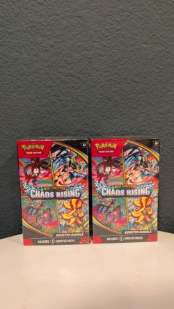 Pokemon Chaos Rising Booster Bundle