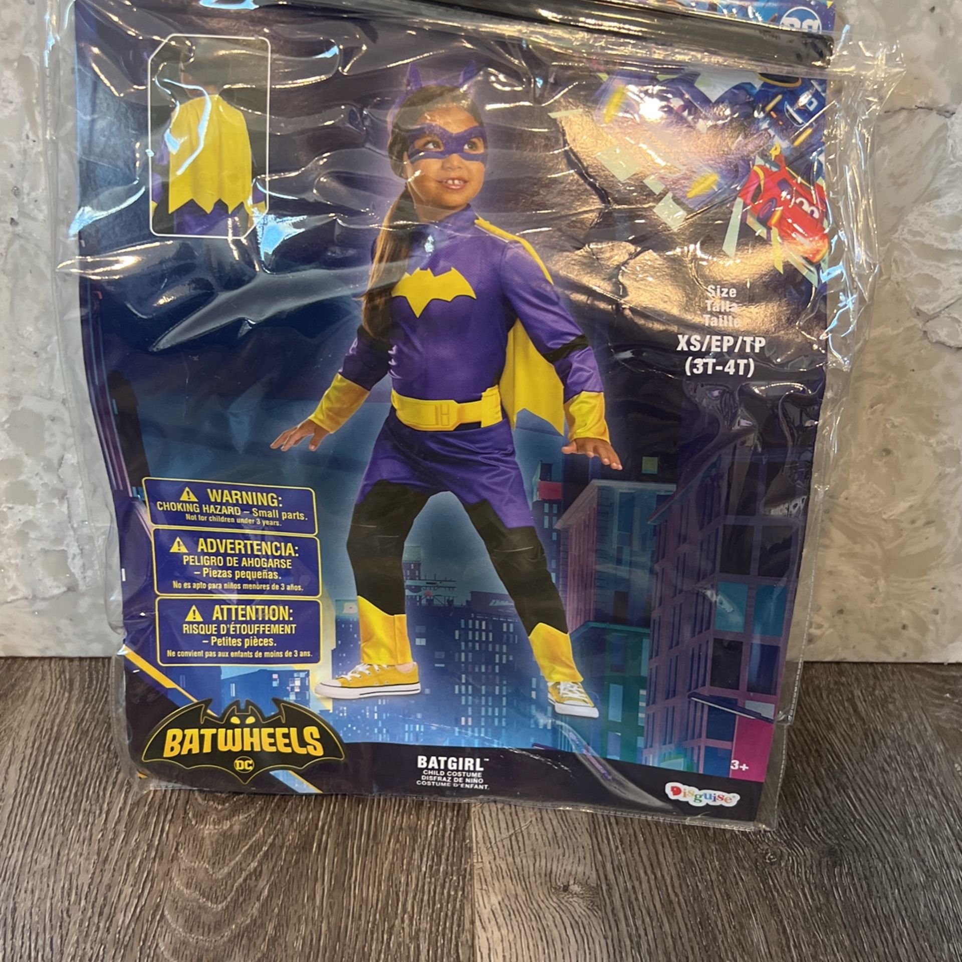 Batgirl Halloween Costume Extra Small 3T – 4T