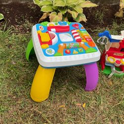 A Table With Music For Toddlers, And A Toy With Music Also (NO SHIPPING)