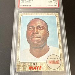 1968 Topps - Lee Maye #94 PSA 8